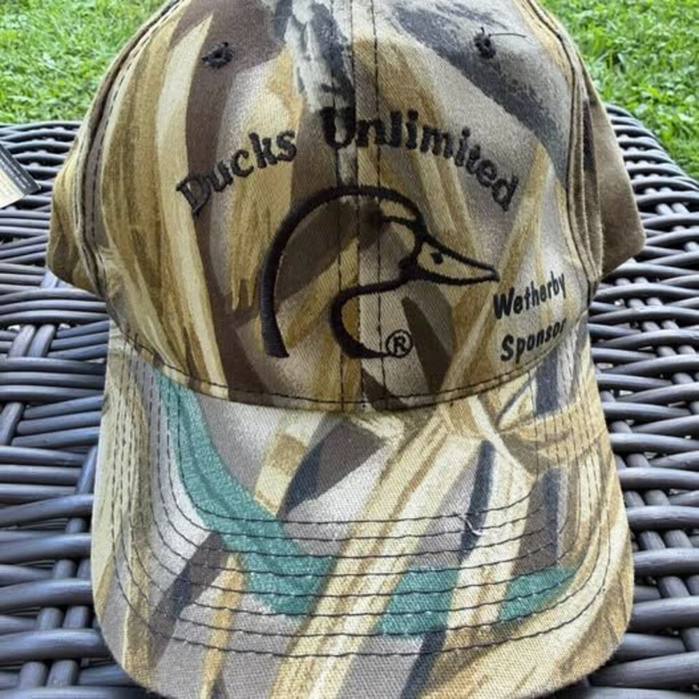 Ducks Unlimited Weatherby Sponsor Camo Snapback Hat